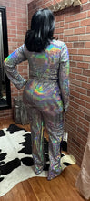 Load image into Gallery viewer, Shiny Iridescent Jumpsuit