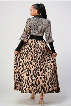Load image into Gallery viewer, Multi Print Long Sleeve Maxi Dress