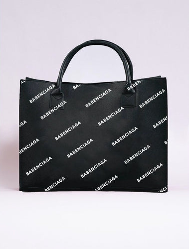MODERN VEGAN TOTE - Babenciaga (Black)
